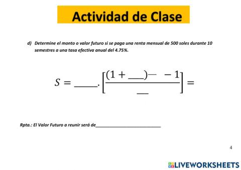 Aplicación de FCS 4