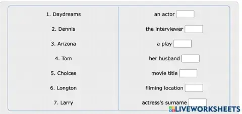 Listening for specific information