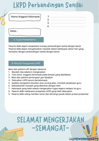 Perbandingan Senilai