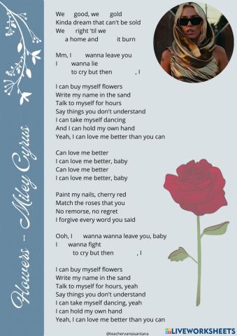 Flowers - Miley Cyrus