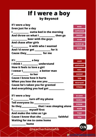 If I were a boy - Beyonce