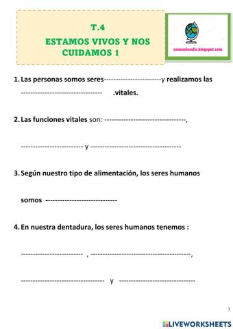 Estamos vivos y nos cuidamos