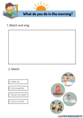 What do you in the morning