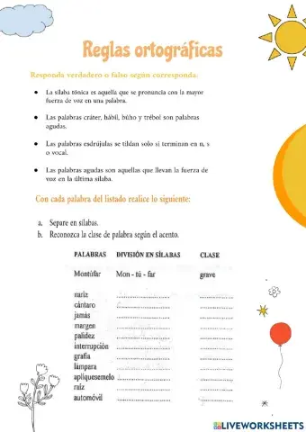 Reglas Ortográficas