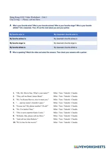 City Living - Unit 1 Call Me Dave