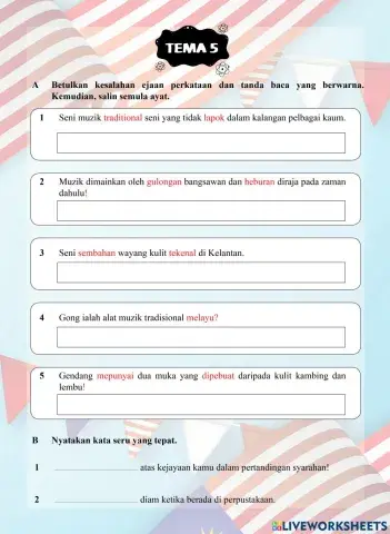 Tutor Sukses 2023-24 Bahasa Melayu Tahun 3 - Tema 5