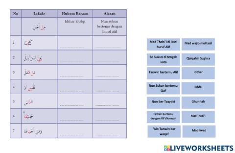 Pair Ayat kelas XI tentang toleransi