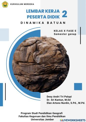 Lkpd 2 dinamika batuan