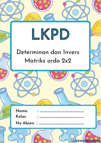 Determinan dan invers matriks