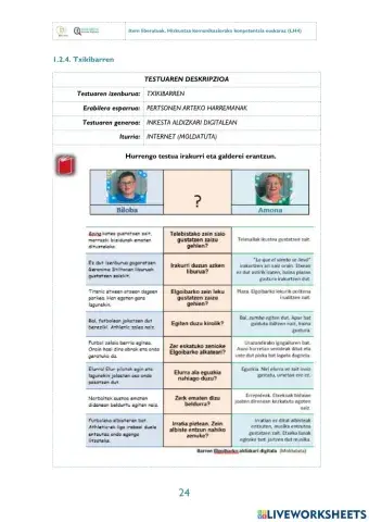 Txikibarren - Irakurmena