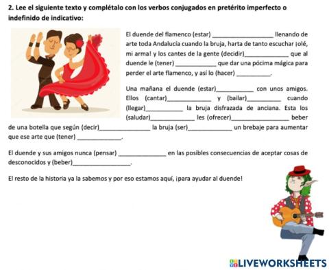 El duende del flamenco