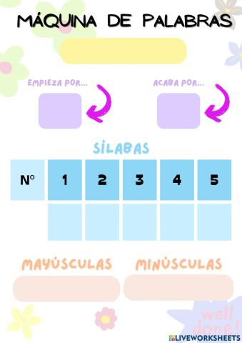 Máquina de palabras