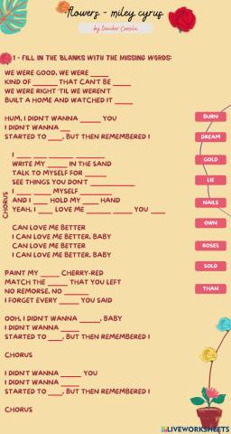 Flowers - Miley Cyrus