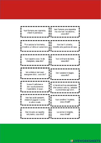 Conversazioni a tavola