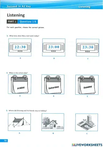 Ket listening test 5
