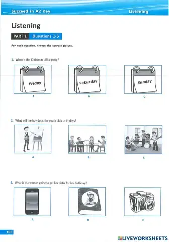 Listening ket test 8