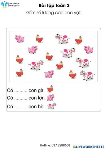 Bài ôn tập toán 3