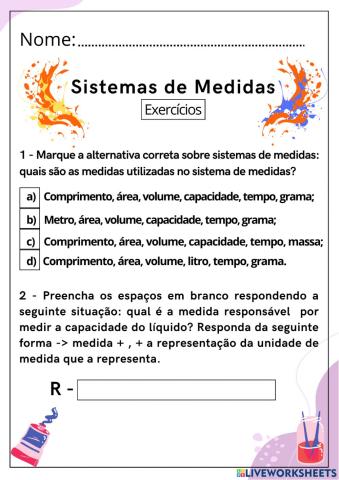 Sistema de medidas