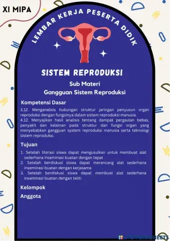 Lkpd kelas xi sistem reproduksi