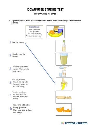 Computer studies test