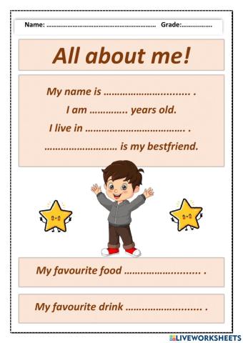 All about me!