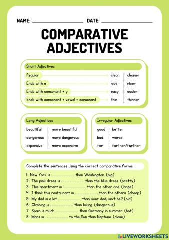 Degree of comparison