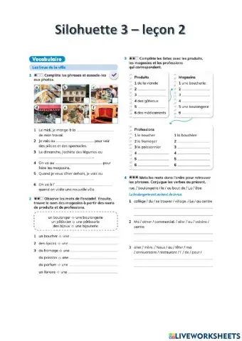 Silohuette 2 - Leçon 2