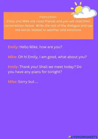 Weather and Emotions