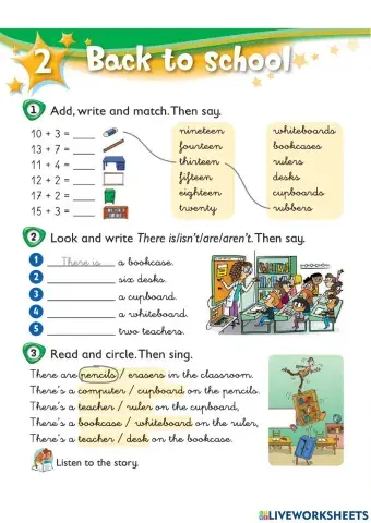 Kid's Box 2  Unit 2 Review