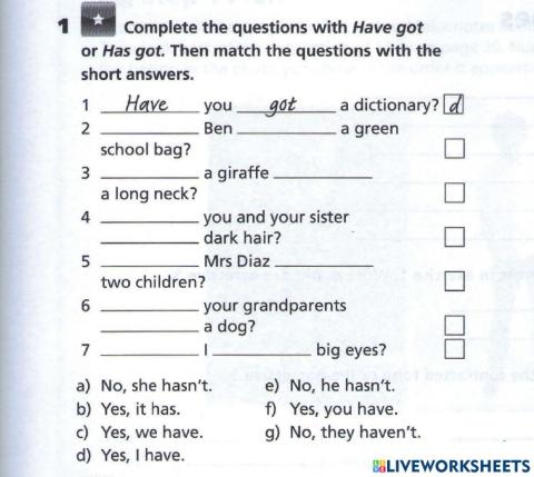 Have got Vs. Has got by Teacher Kasim