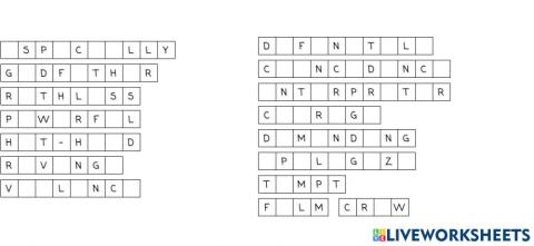The film interview voc check
