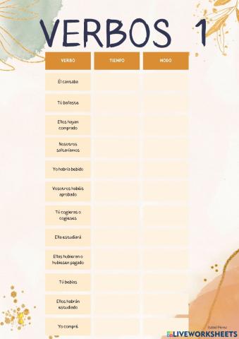 Verbos 1