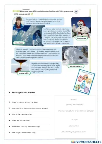 Reading: Winter Carnival