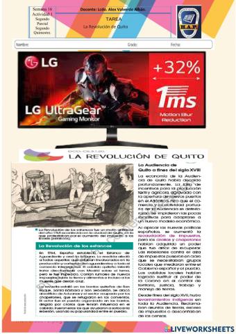 La Revolución de Quito