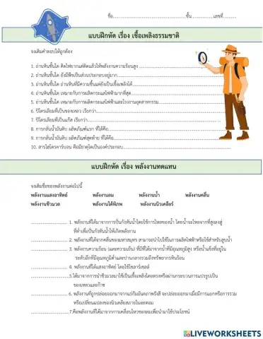 เชื้อเพลิงธรรมชาติ