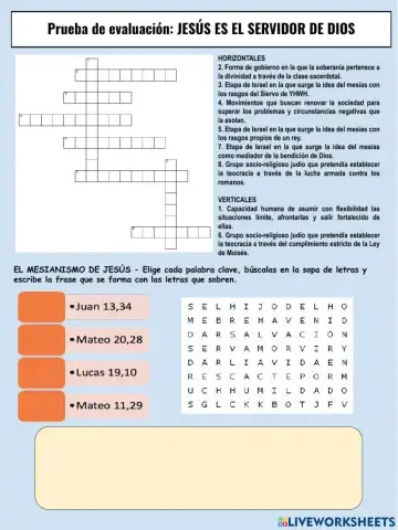 Jesús es el servidor de Dios