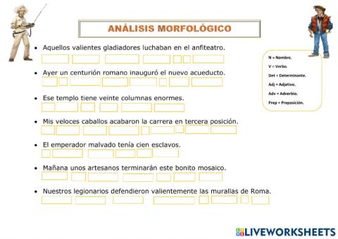 Análisis morfológico