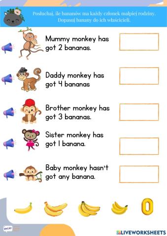 Monkey family song