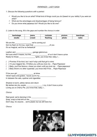 Paparazzi - Lady Gaga