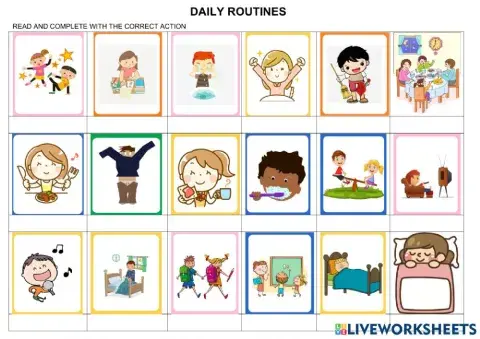 Daily routine