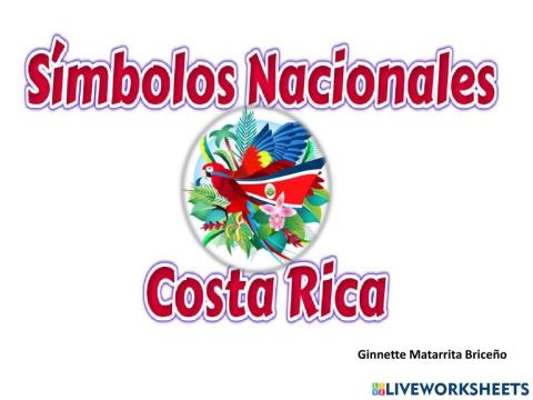 Símbolos Nacionales de Costa Rica