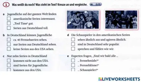 Ideen L8 A Lieblingsserien