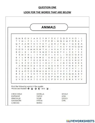 Extinct or Endangered Animals