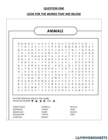 Extinct or Endangered Animals