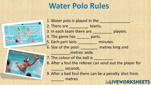 Water Polo Rules