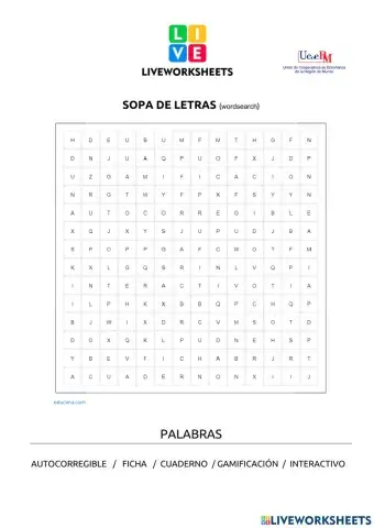 Sopa de letras