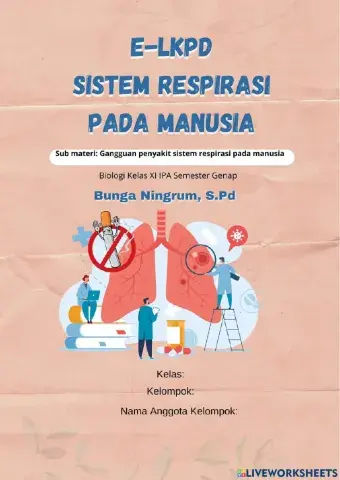 Gangguan Sistem Respirasi Pada Manusia