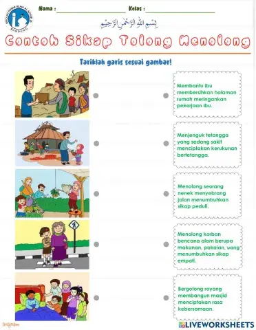 Sikap Tolong Menolong