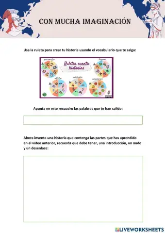 Con mucha imaginación