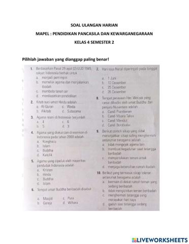 Pendidikan Kewarganegaraan